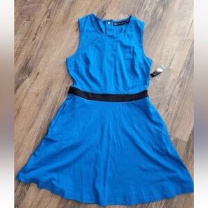 New York & Company Blue And Black Dress NWT Medium